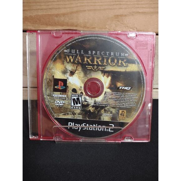 Full Spectrum Warrior (Playstation 2, PS2, 2005) Disc Only - Picture 1 of 1